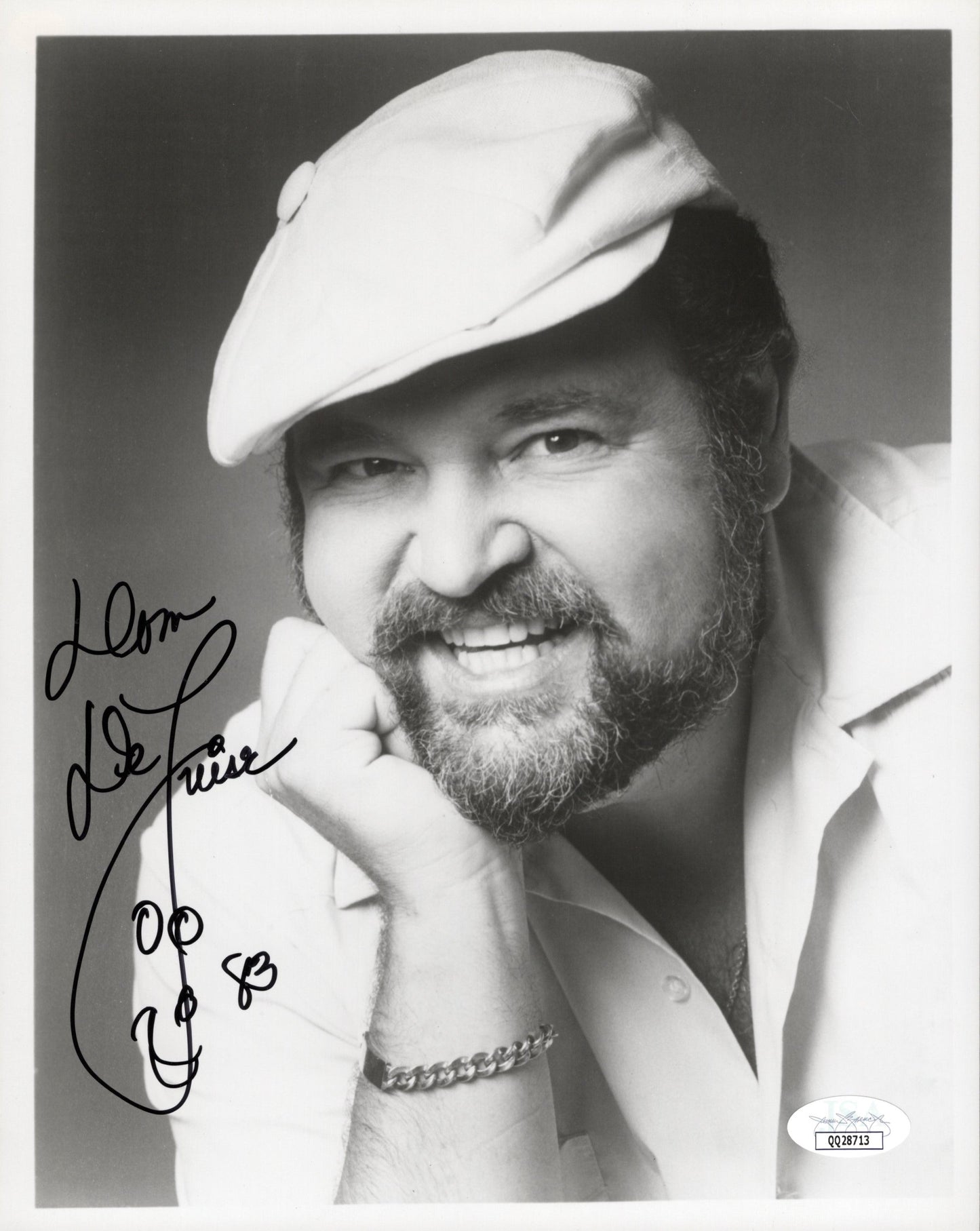 Dom DeLuise Signed 8x10 Photo – JSA Certified Hollywood Autograph QQ28713