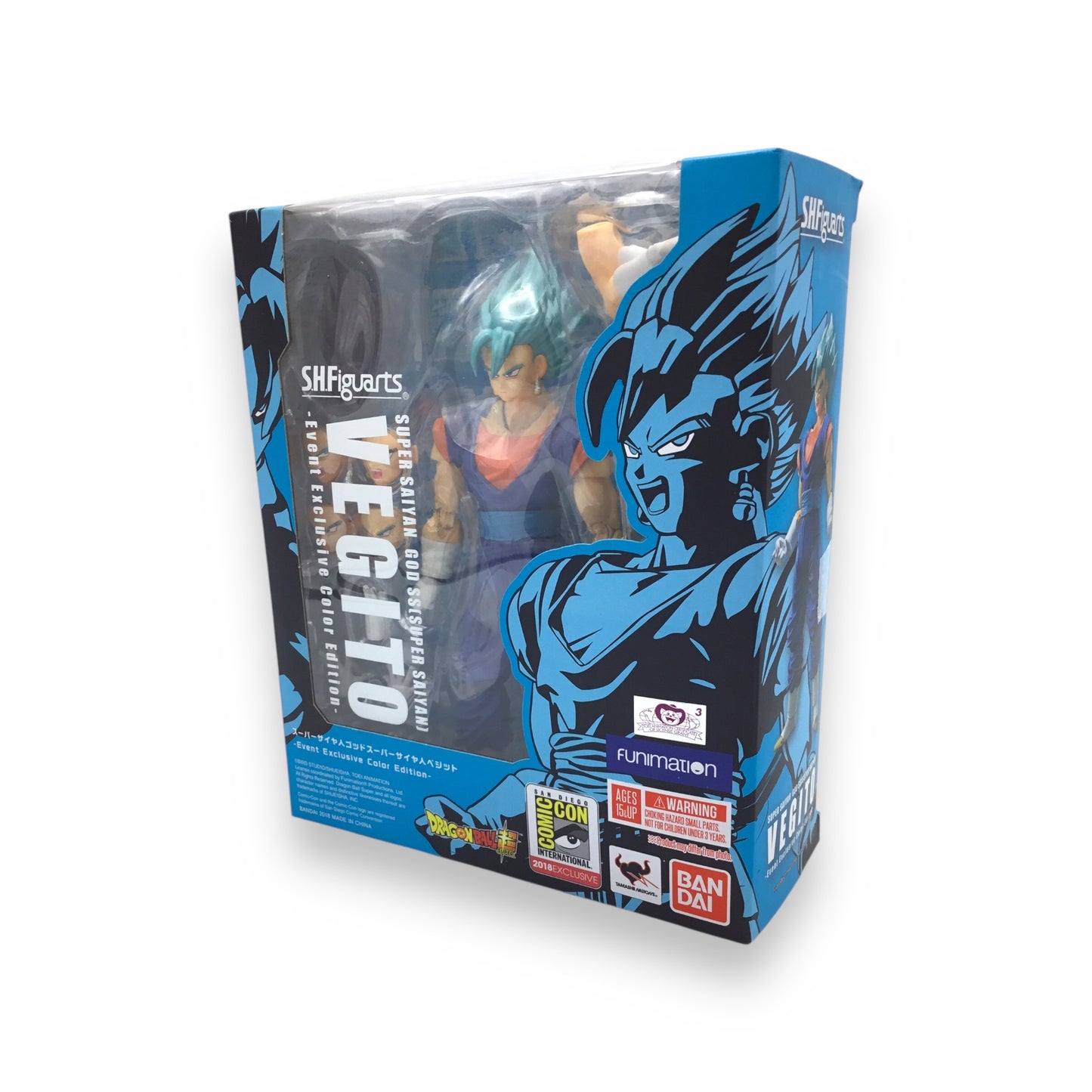 Dragon Ball Super Vegito Super Saiyan God SS Event Exclusive Color S.H.Figuarts Figure