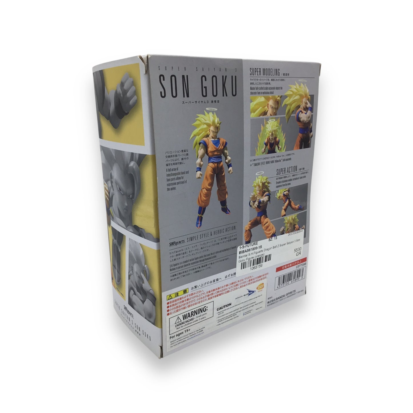 Dragon Ball Z Super Saiyan 3 Son Goku S.H.Figuarts Figure