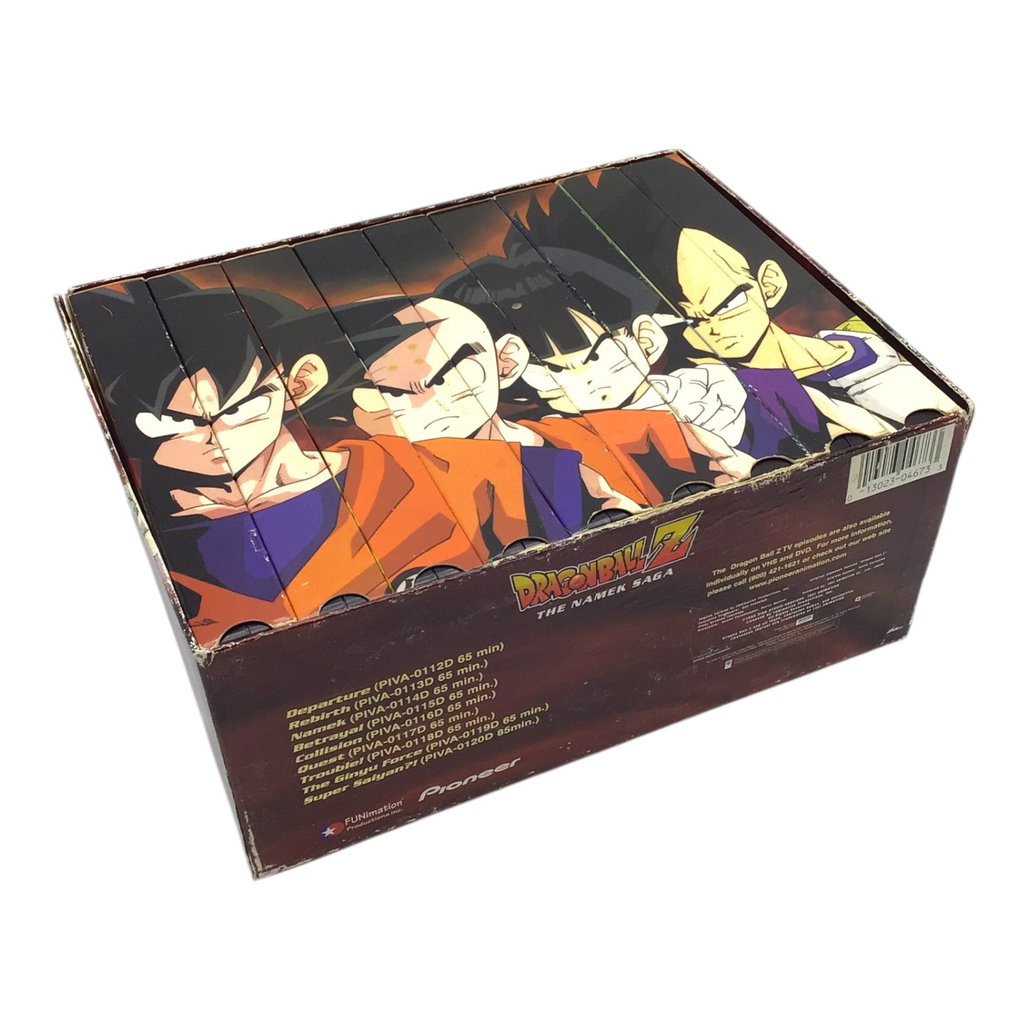 Dragon Ball Z The Namek Saga VHS Collection – 9-Tape Set (Funimation)
