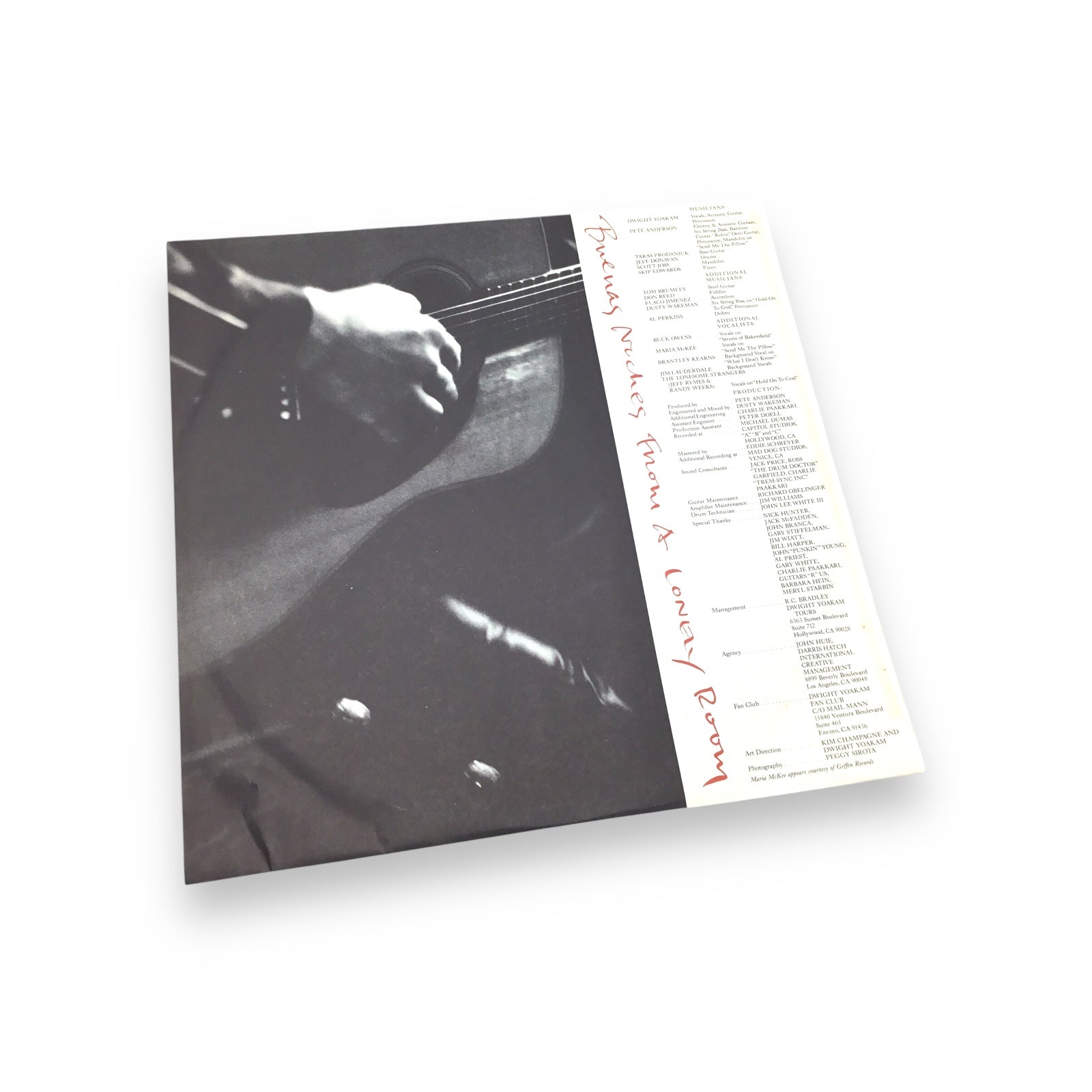 Dwight Yoakam - Buenas Noches From a Lonely Room | Preowned Country LP