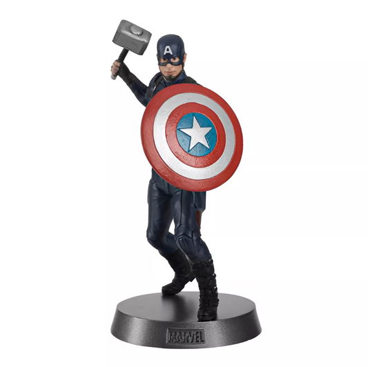 Eaglemoss Limited Marvel Heavyweights 1:18 Scale Metal Statue - 008 Captain America