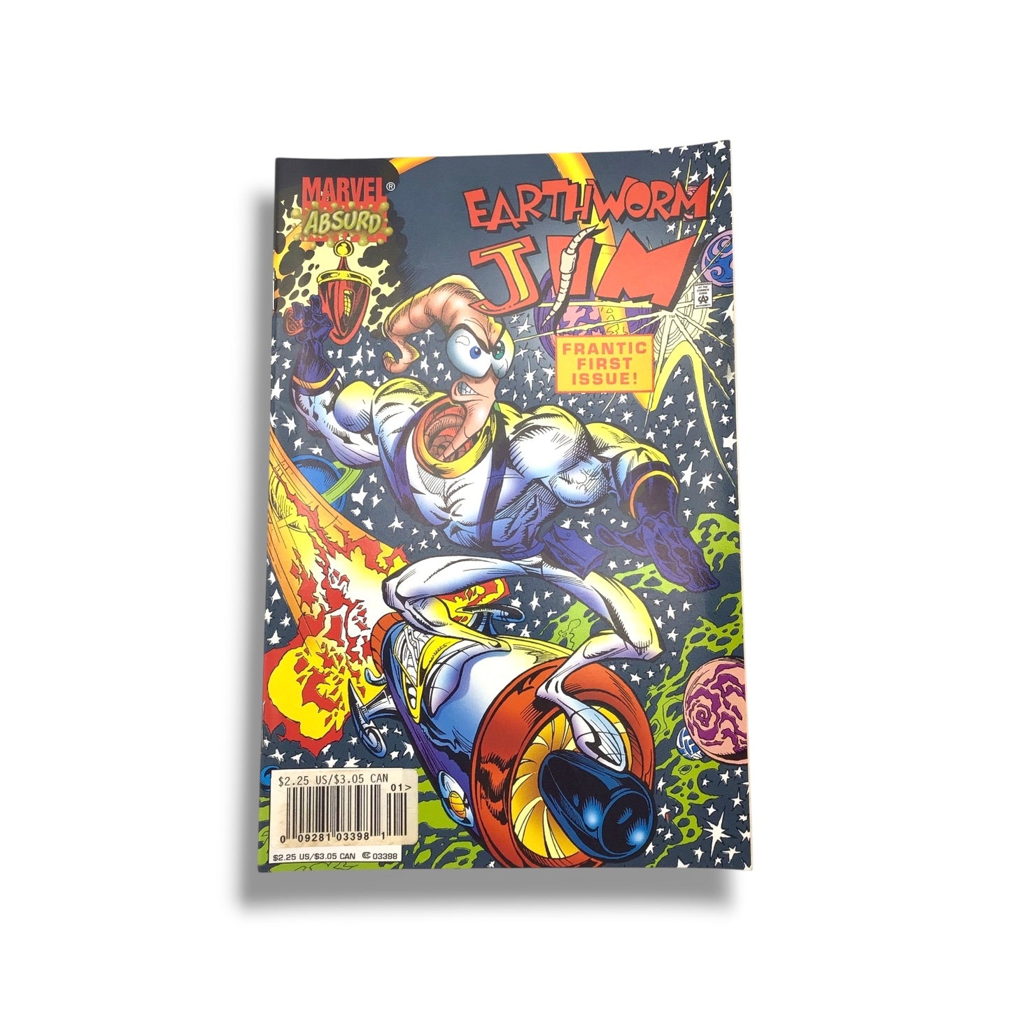 Earthworm Jim - Frantic First Issue (1995) Comic Book | Marvel Absurd