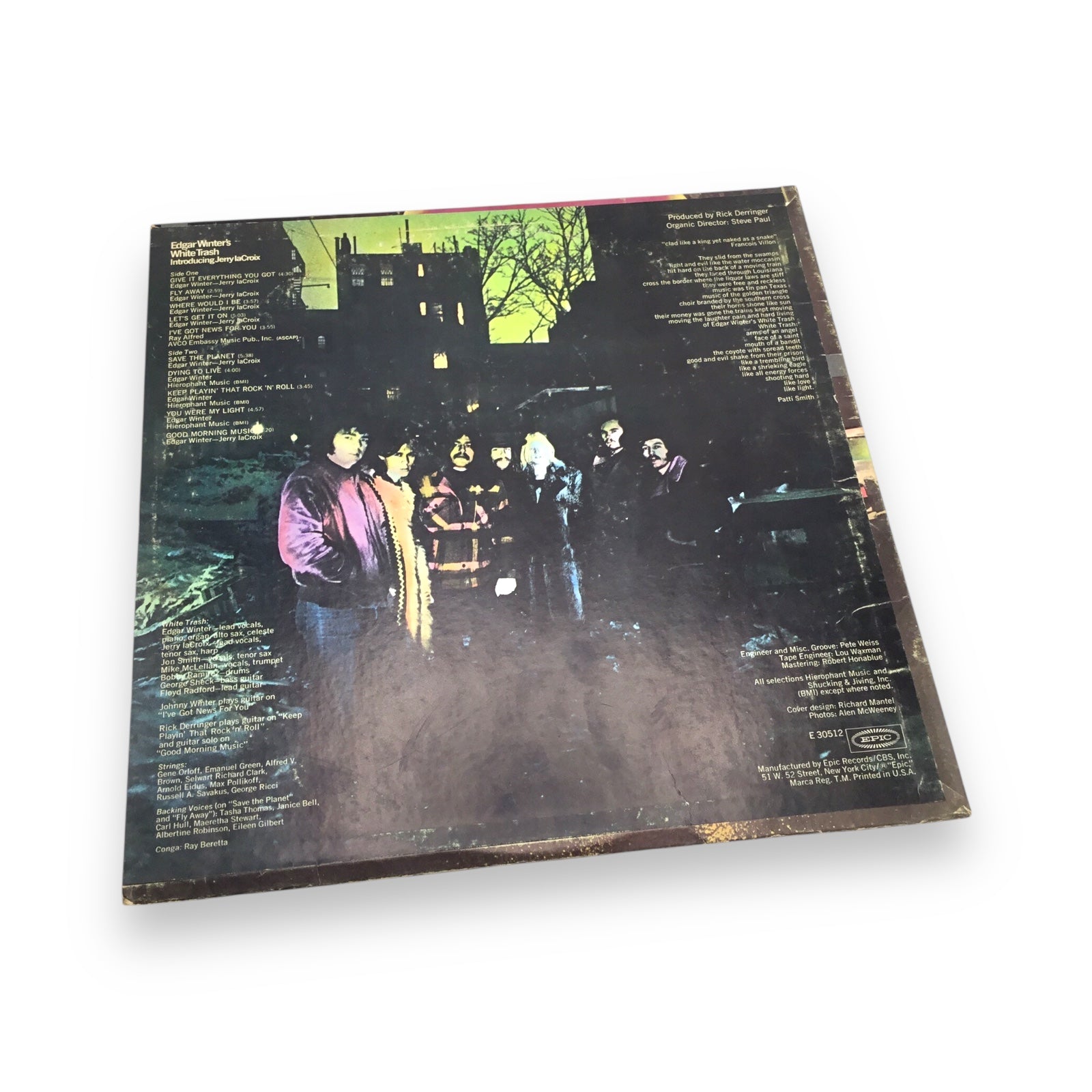 Edgar Winter - Edgar Winter's White Trash | Preowned Rock LP