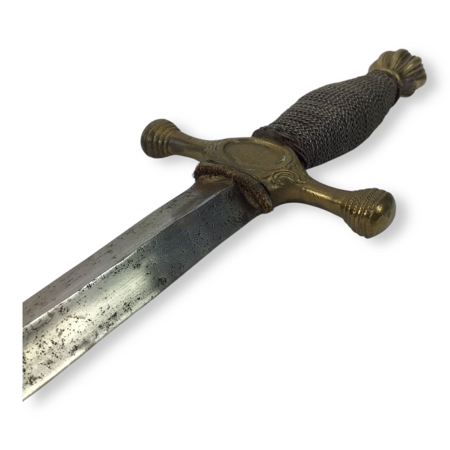 Elegant French or Spanish Naval Officer's Dirk Dagger 18th to 19th Century