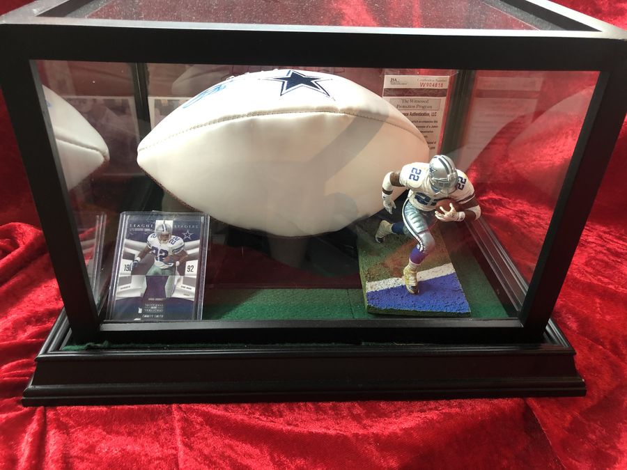 emmitt smith autographed football