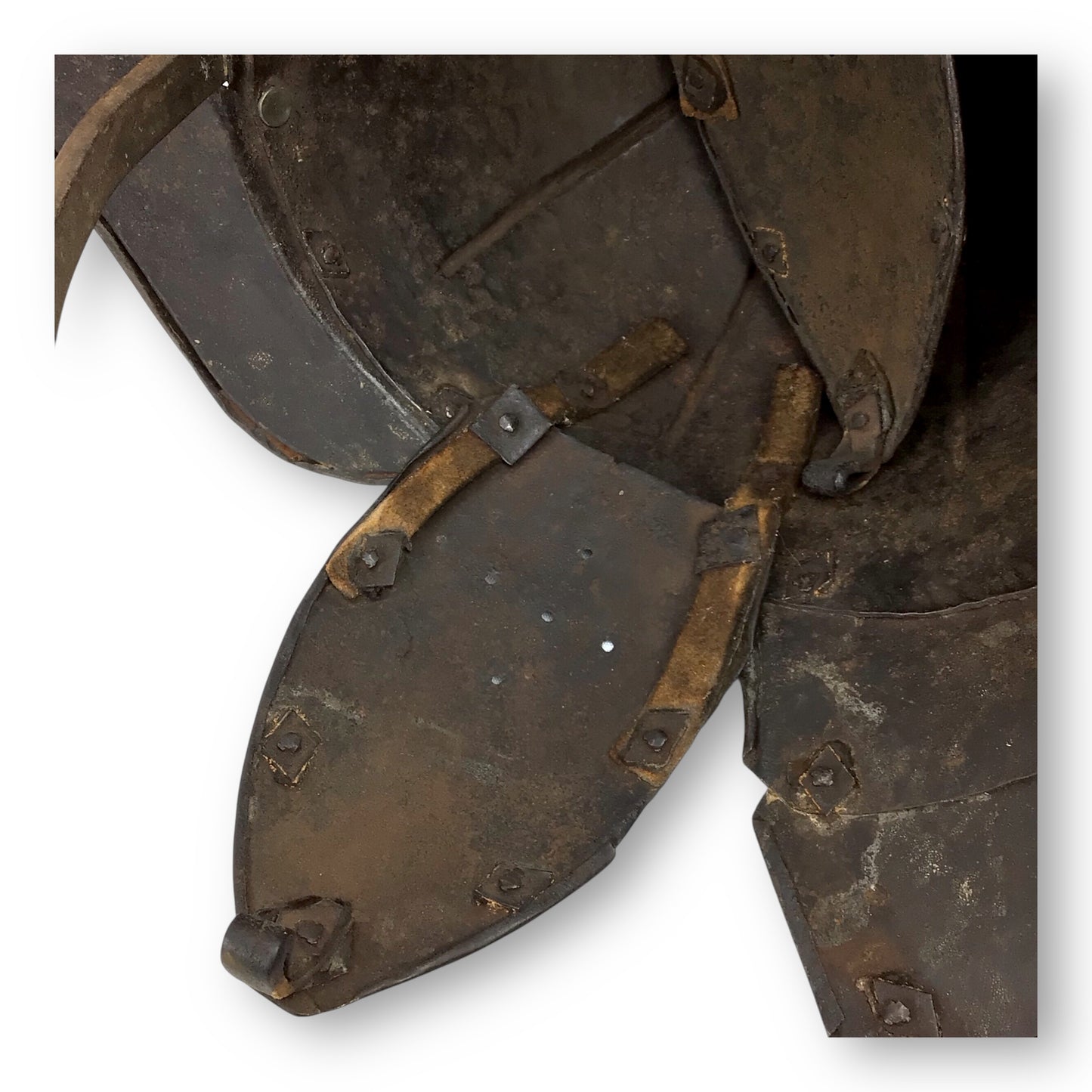 English Cromwellian Lobster-Tail Burgonet Helmet - Circa 1630-1660