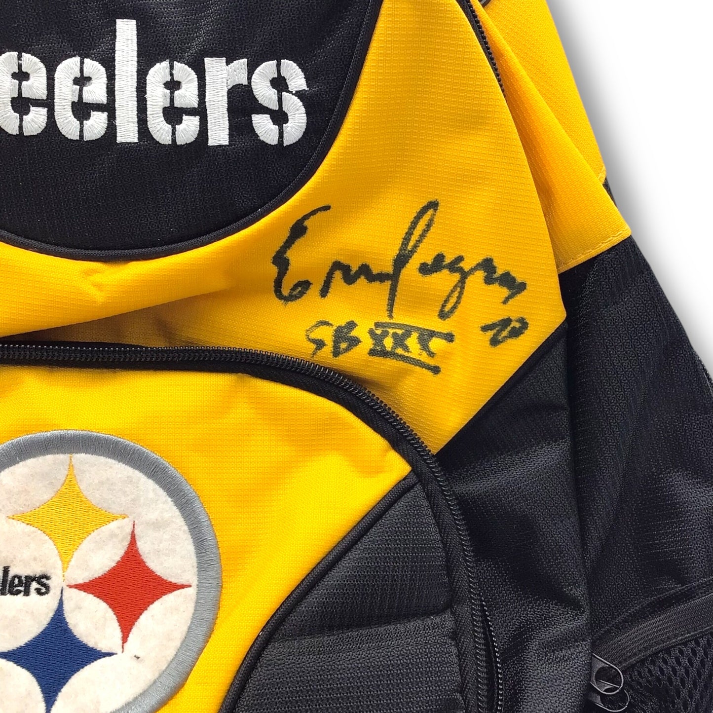 Erric Pegram Signed Steelers Back Pack | Super Bowl XXX