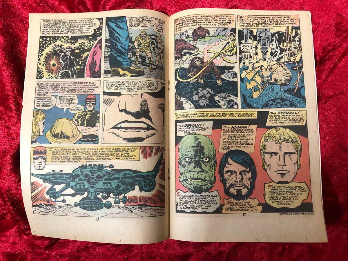 Eternals #1 (1976) VG Comic Book