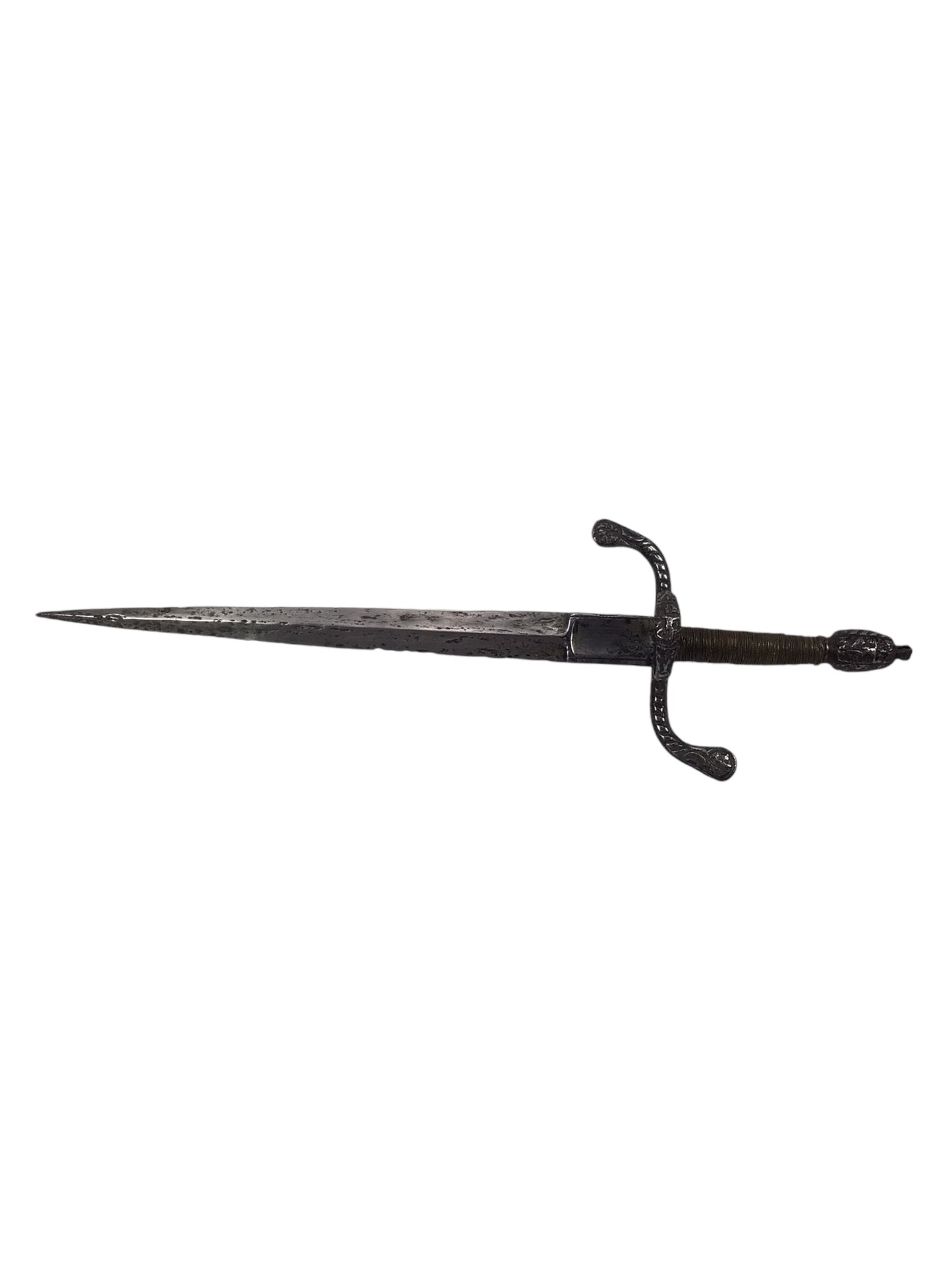 Exquisite 17th Century European Left-Handed Dagger – Combat & Collectible Artifact