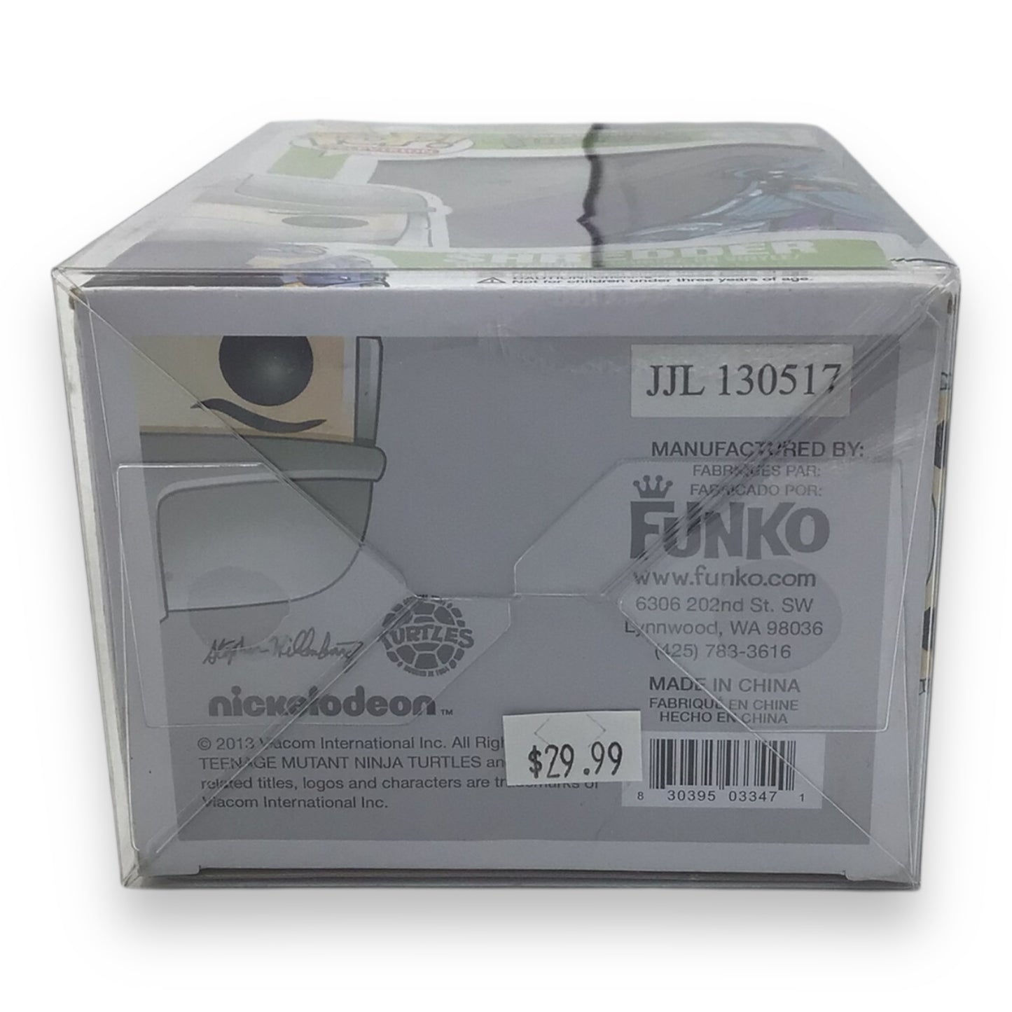 Funko Pop! Television TMNT Shredder #65 - Signed by Guy Gilchrist