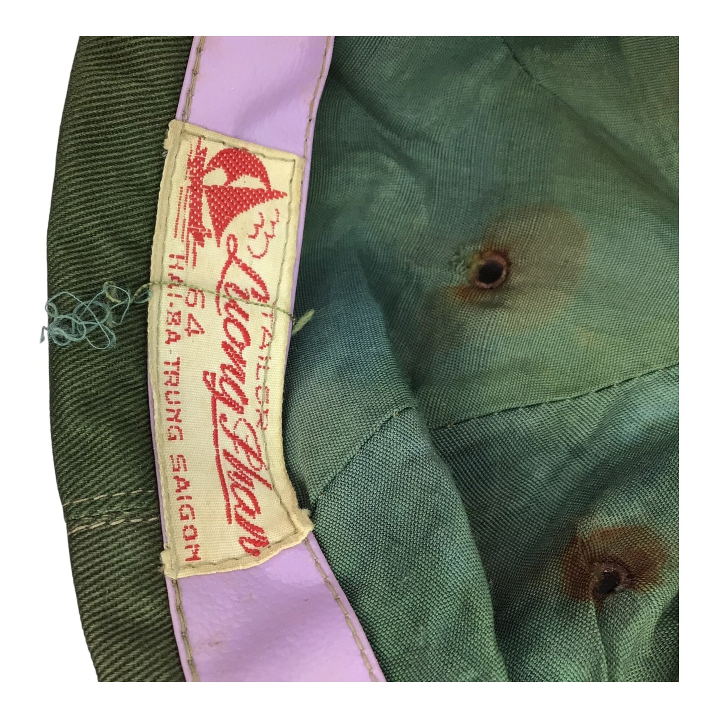 U.S. Vietnam War Lt. Colonel Patrol Hat Made in Country (Scarce)