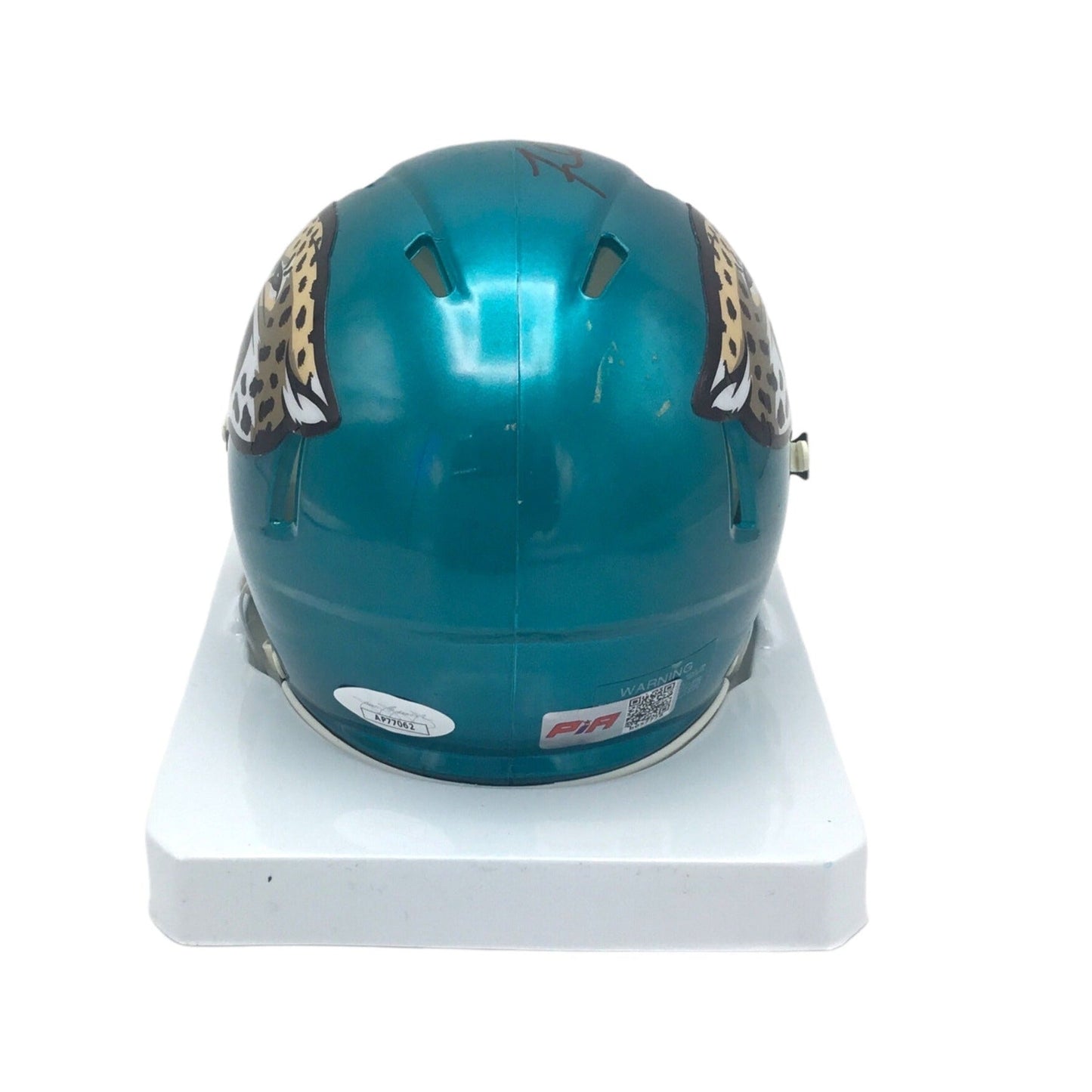 FRED TAYLOR SIGNED JACKSONVILLE JAGUARS FLASH SPEED AUTHENTIC HELMET JSA