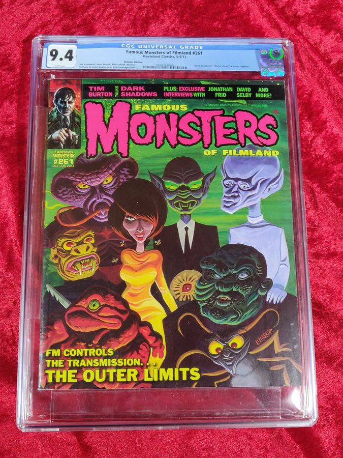 famous monsters of filmland Famous Monsters of Filmland #261 CGC 9.4 – Collectors Crossroads