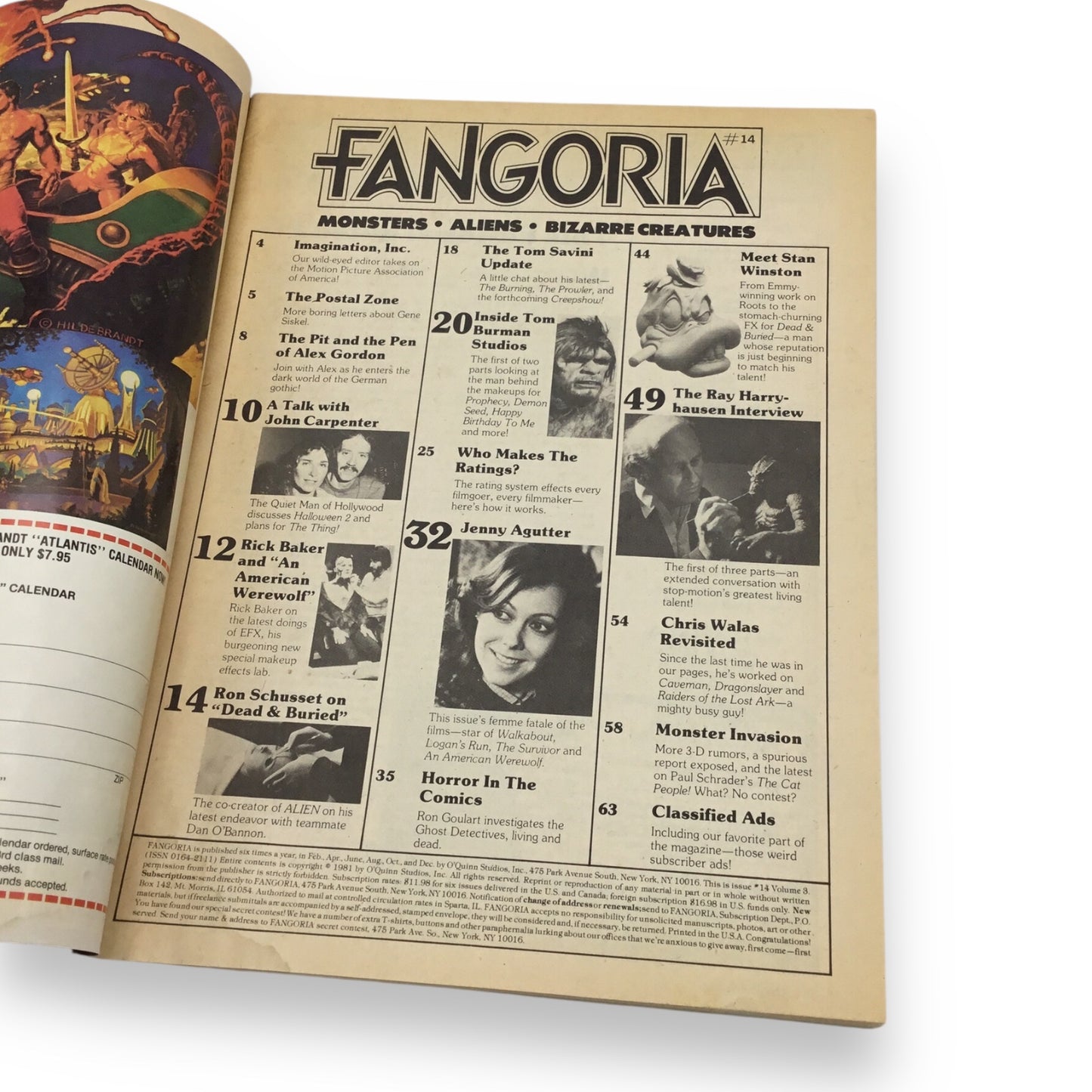 Fangoria #14 An American Werewolf August 1981