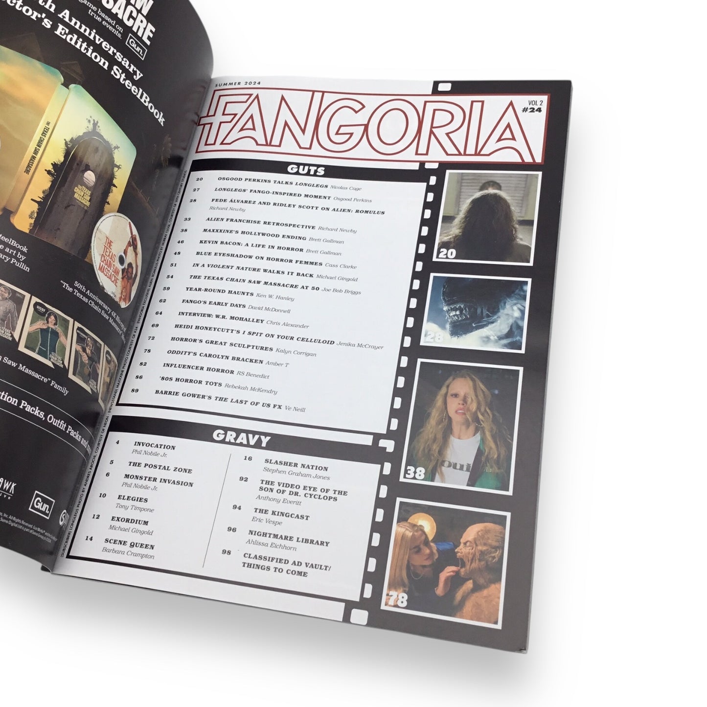 Fangoria Vol 2 #24 Long Legs Subscriber Cover Summer 2024