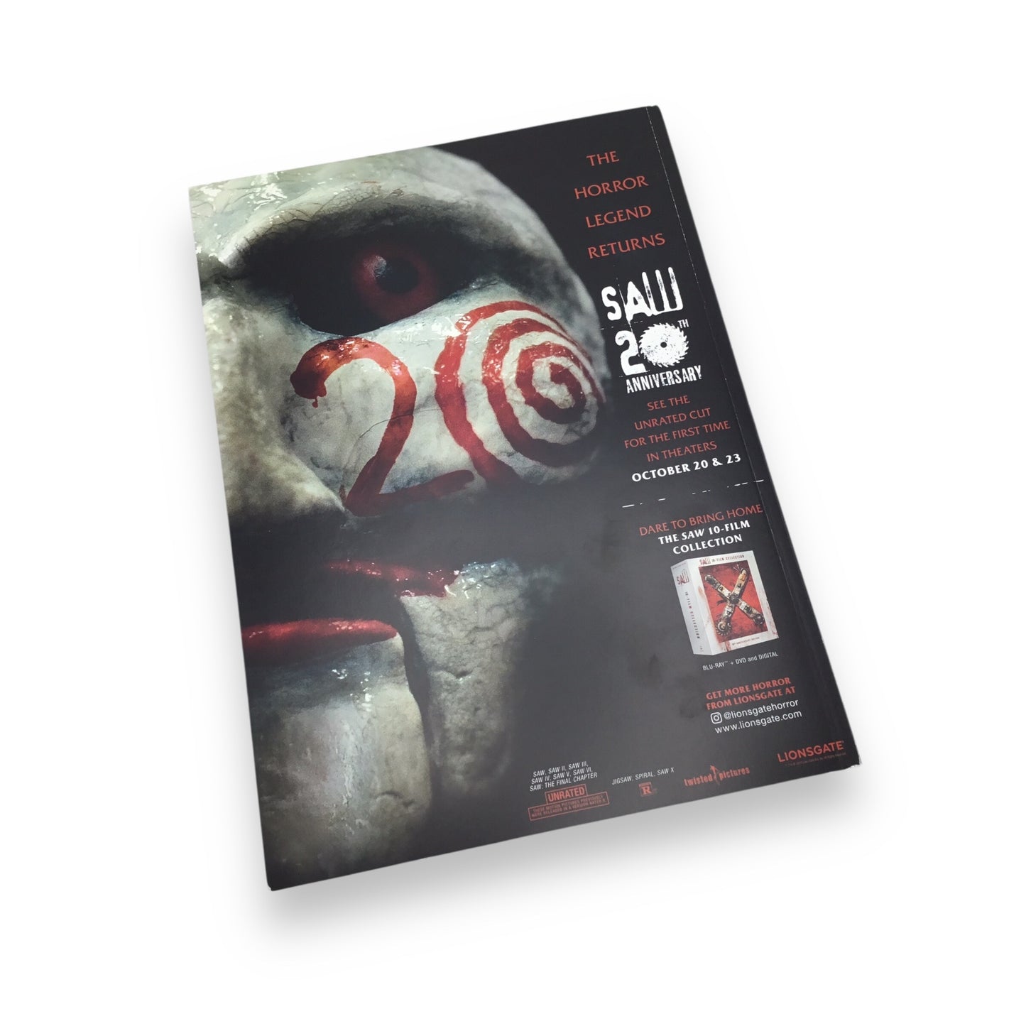 Fangoria Vol 2 #25 Subscriber Cover October 2024 A Nightmare on Elm Street