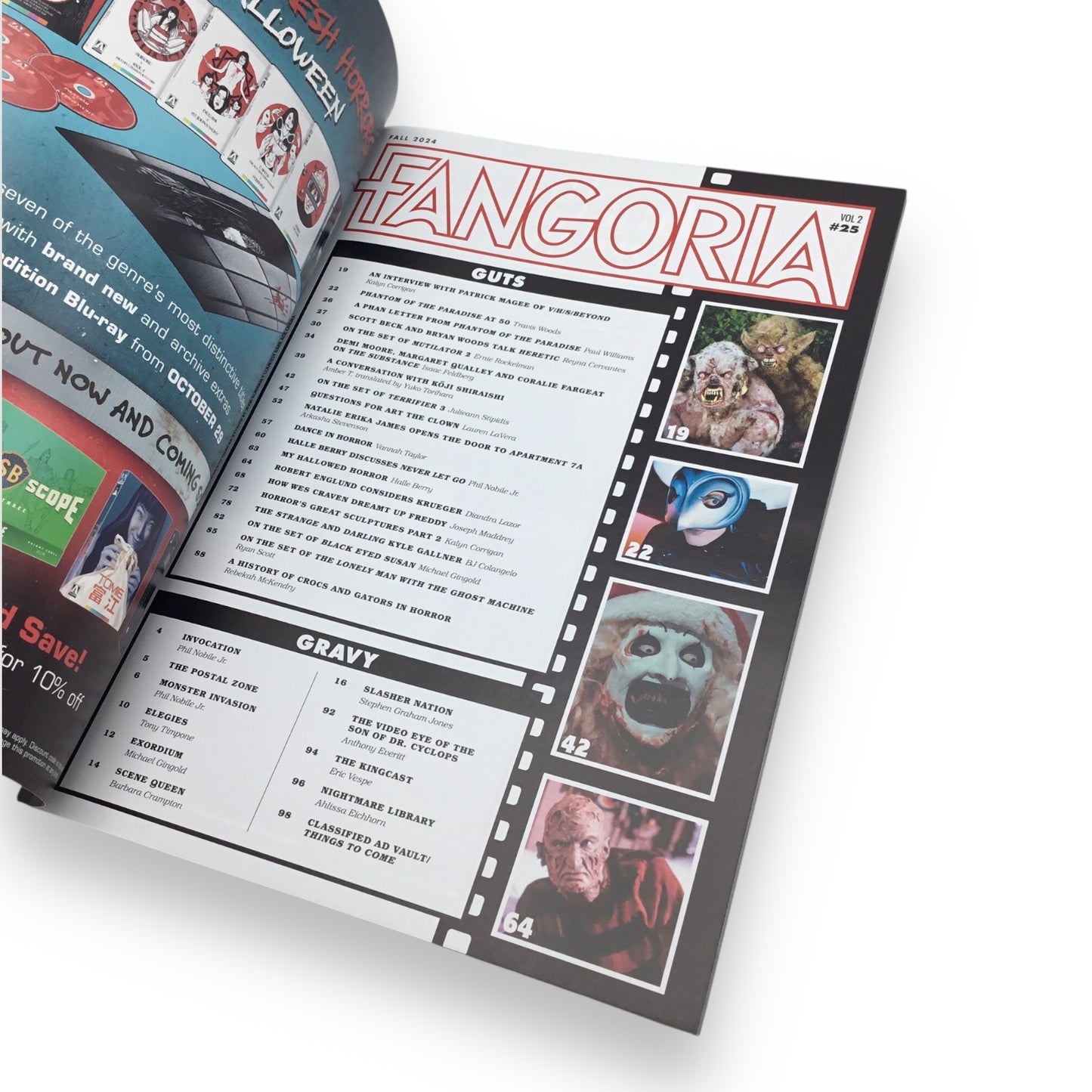 Fangoria Vol 2 #25 Subscriber Cover October 2024 A Nightmare on Elm Street