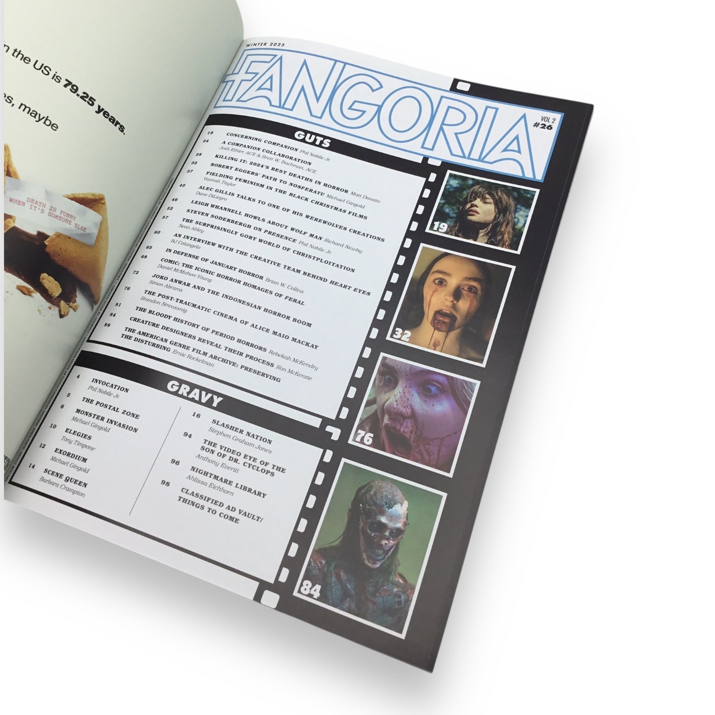 Fangoria Vol 2 #26 Nosferatu January 2025