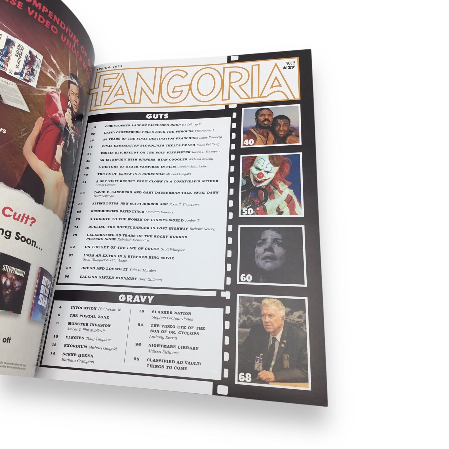 Fangoria Vol 2 #27 Subscriber Cover Spring 2025