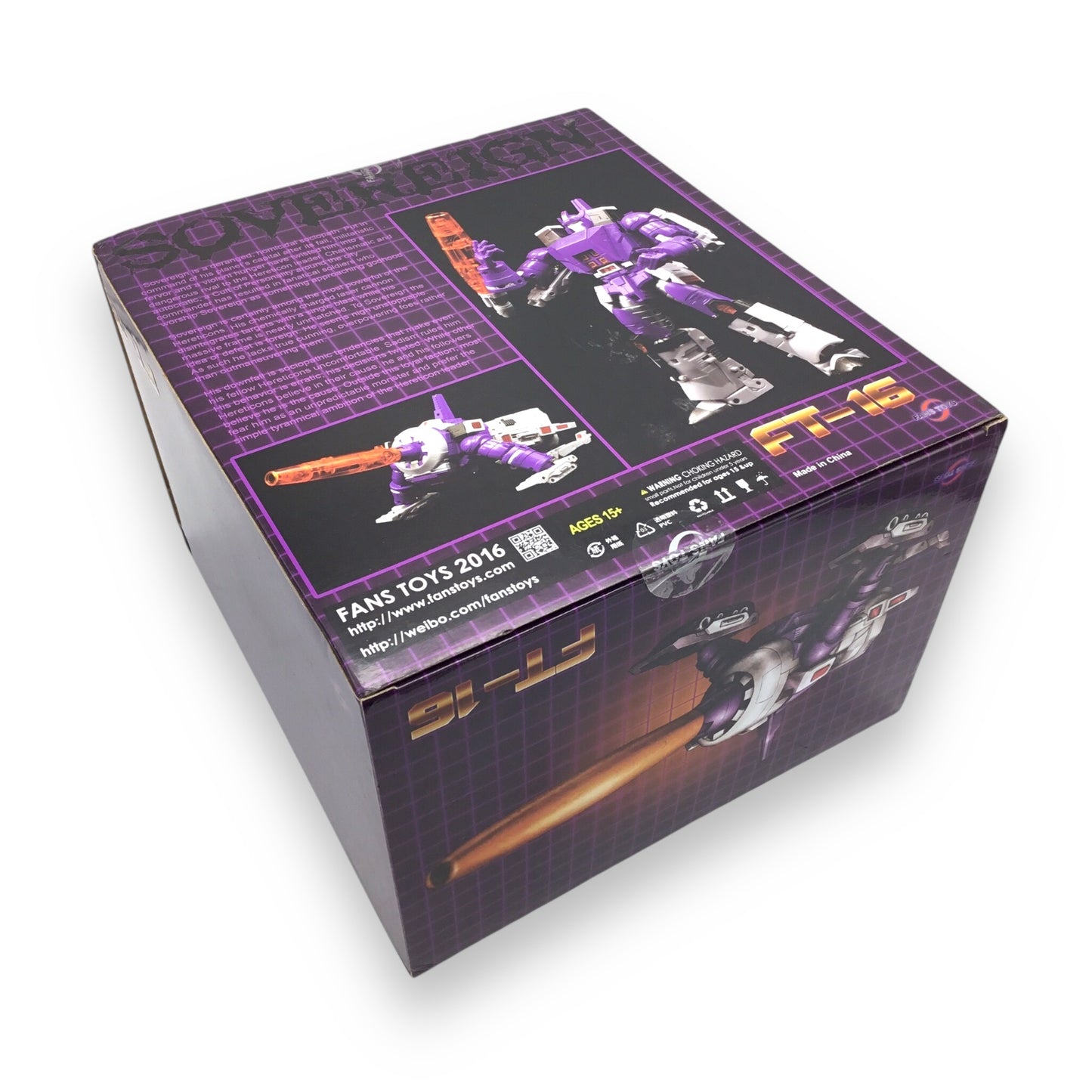 Fans Toys FT-16M Sovereign G1 Galvatron NEW SEALED Metallic color MP Action Figure Third Party