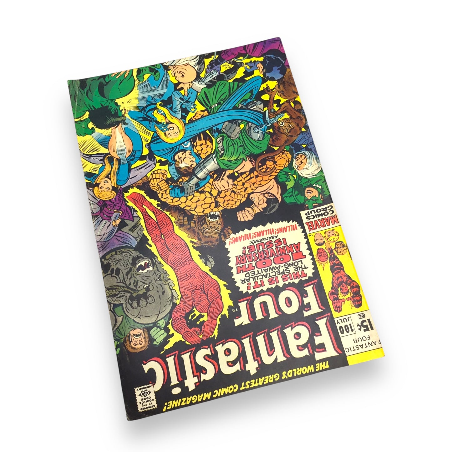Fantastic Four #100 1970 Marvel Jack Kirby Stan Lee