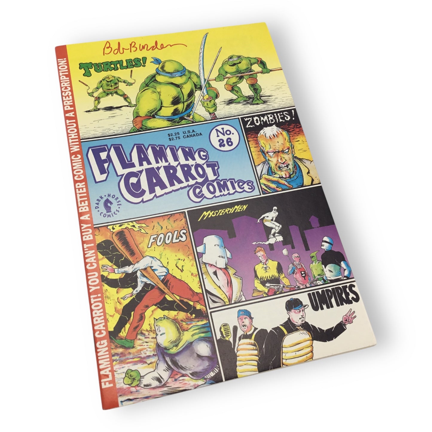 Flaming Carrot Comics #26 (1984, Dark Horse Comics) Signed by Bob Burden