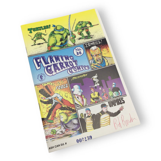 Flaming Carrot Comics #26 Ashcan (1984, Dark Horse Comics) Signed by Bob Burden