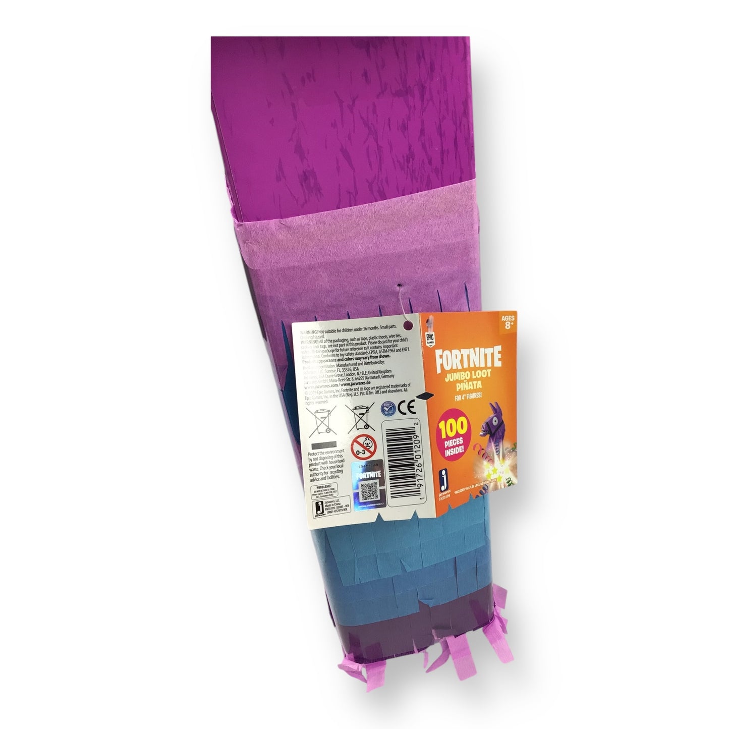 Fortnite Jumbo Llama Loot Piñata 100pc Jazwares New w/ 4" Figures & Gear