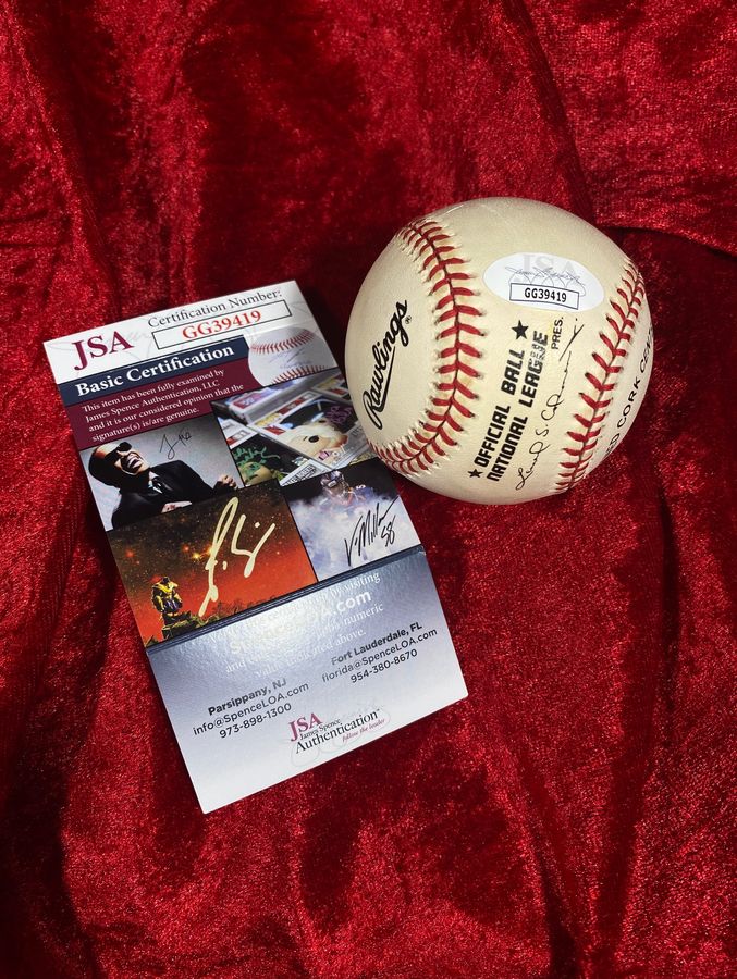 Frank Robinson Certified JSA Authentic Autographed Baseball