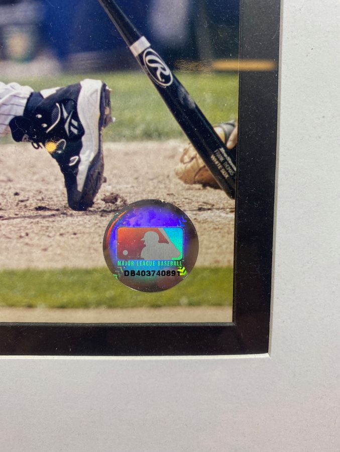 Frank Thomas Signed 8x10 Photo Framed Autograph Chicago White Sox
