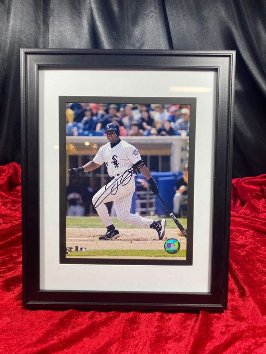 Frank Thomas Signed 8x10 Photo Framed Autograph Chicago White Sox