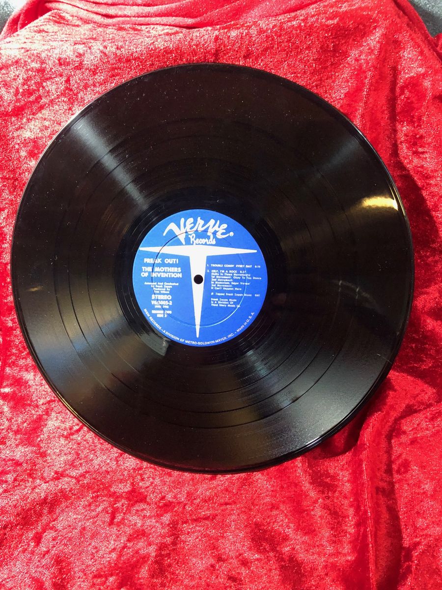 Frank Zappa & Mothers of Invention- Freak Out Double LP