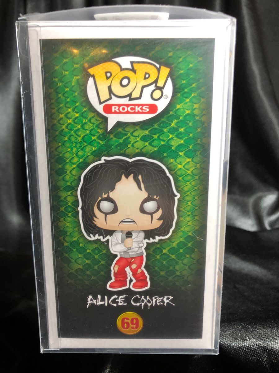 Funko POP! - Alice Cooper #69 Autographed Special Edition Figure