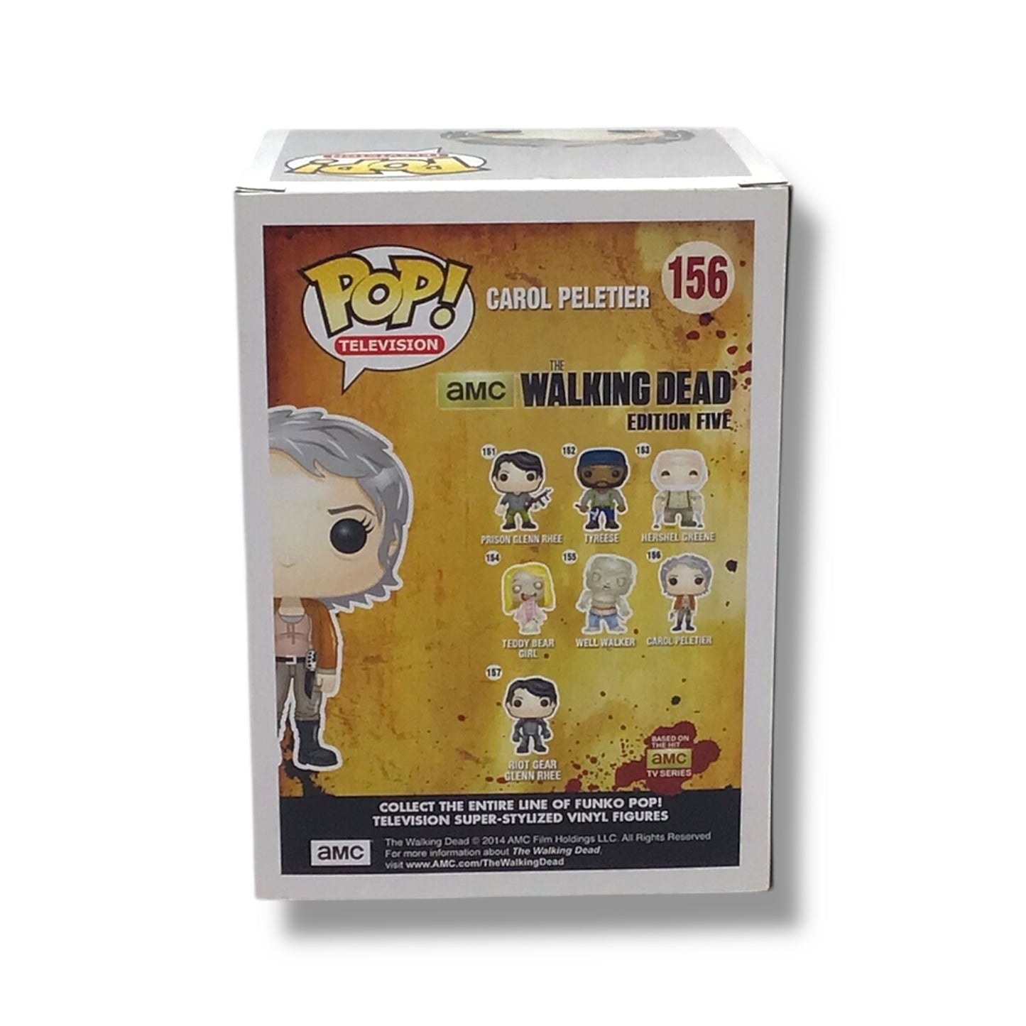 Funko POP! - Carol Peletier (#156) Signed Vinyl Figure | The Walking Dead
