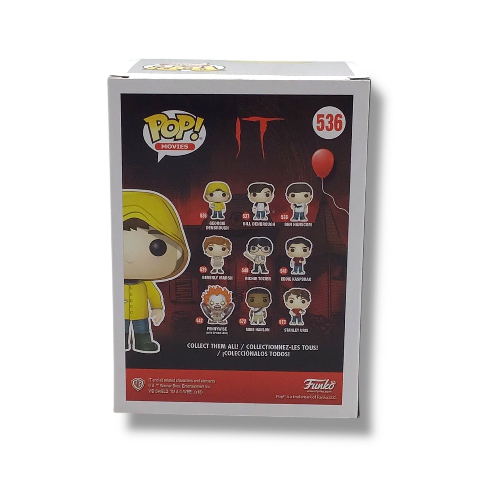 Funko POP! - Georgie Denbrough (536) Signed Vinyl Figure | IT