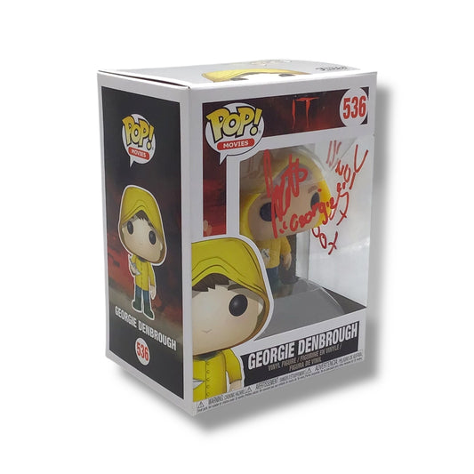 Funko POP! - Georgie Denbrough (536) Signed Vinyl Figure | IT