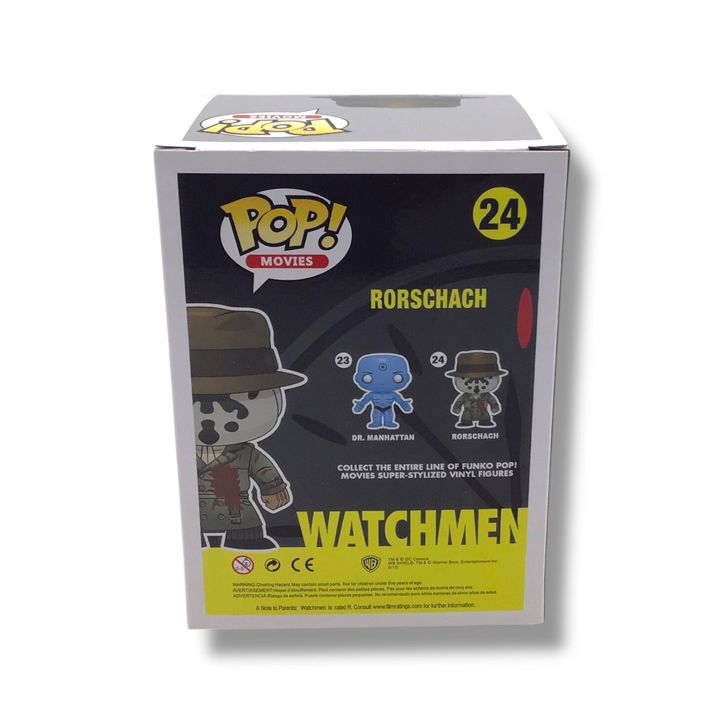 Funko POP! - Watchmen (#24) Rorschach Vinyl Figure | 2013 SDCC Exclusive