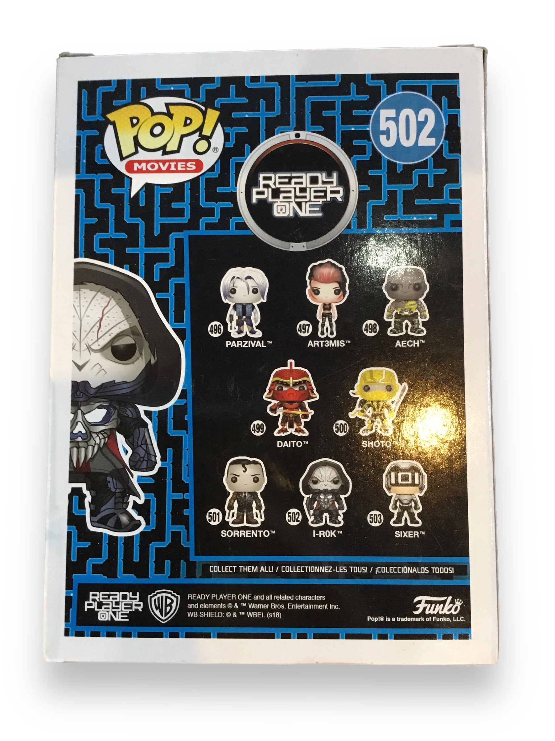 Funko Pop! I-Rok Ready Player 1 #502