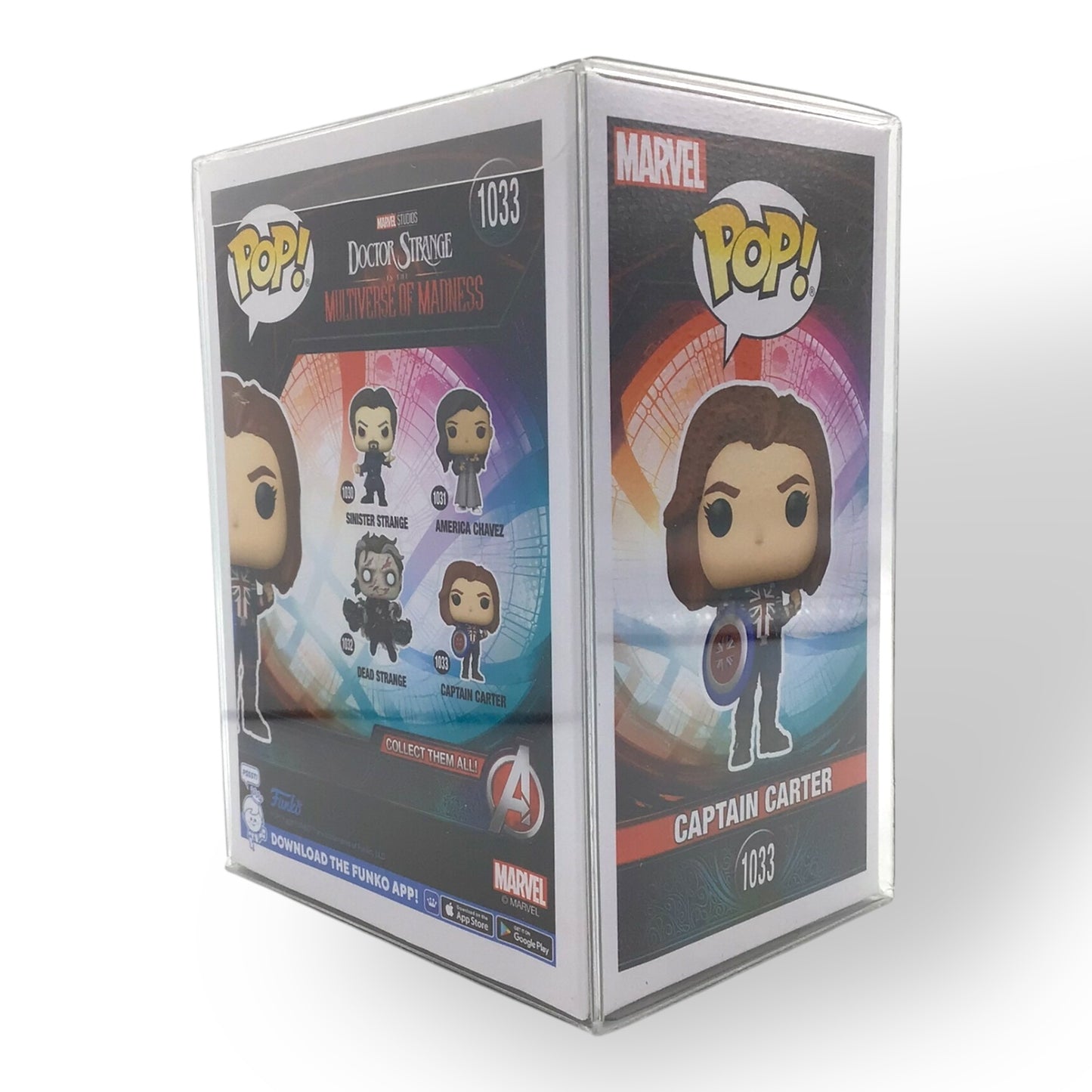 Funko Pop! Marvel Captain Carter #1033 Signed by Hayley Atwell