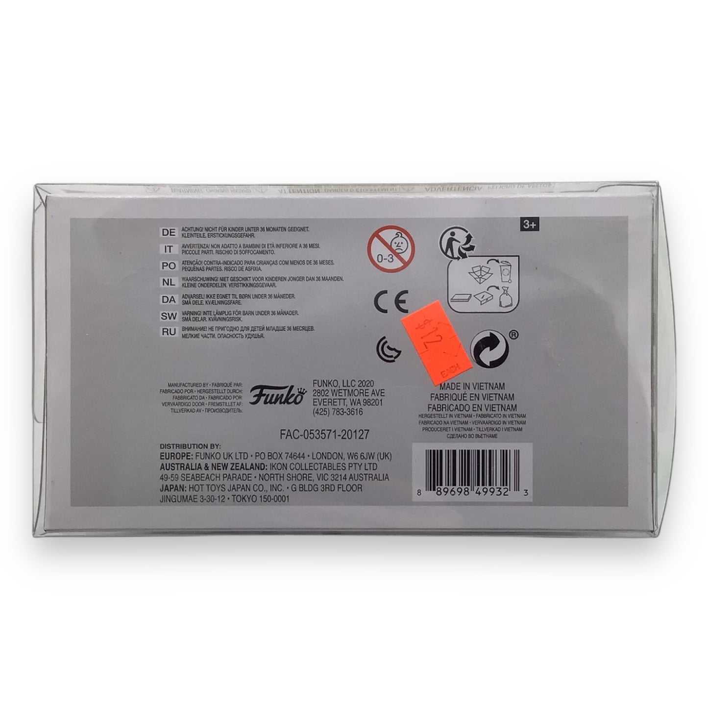 Funko Pop! Star Wars The Child with Frog #379 - Signed by Guy Gilchrist