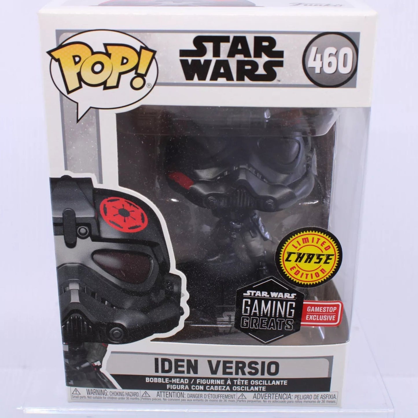 Funko Pop! Vinyl: Star Wars - Iden Versio - GameStop (Exclusive) Chase Limited Edition #460