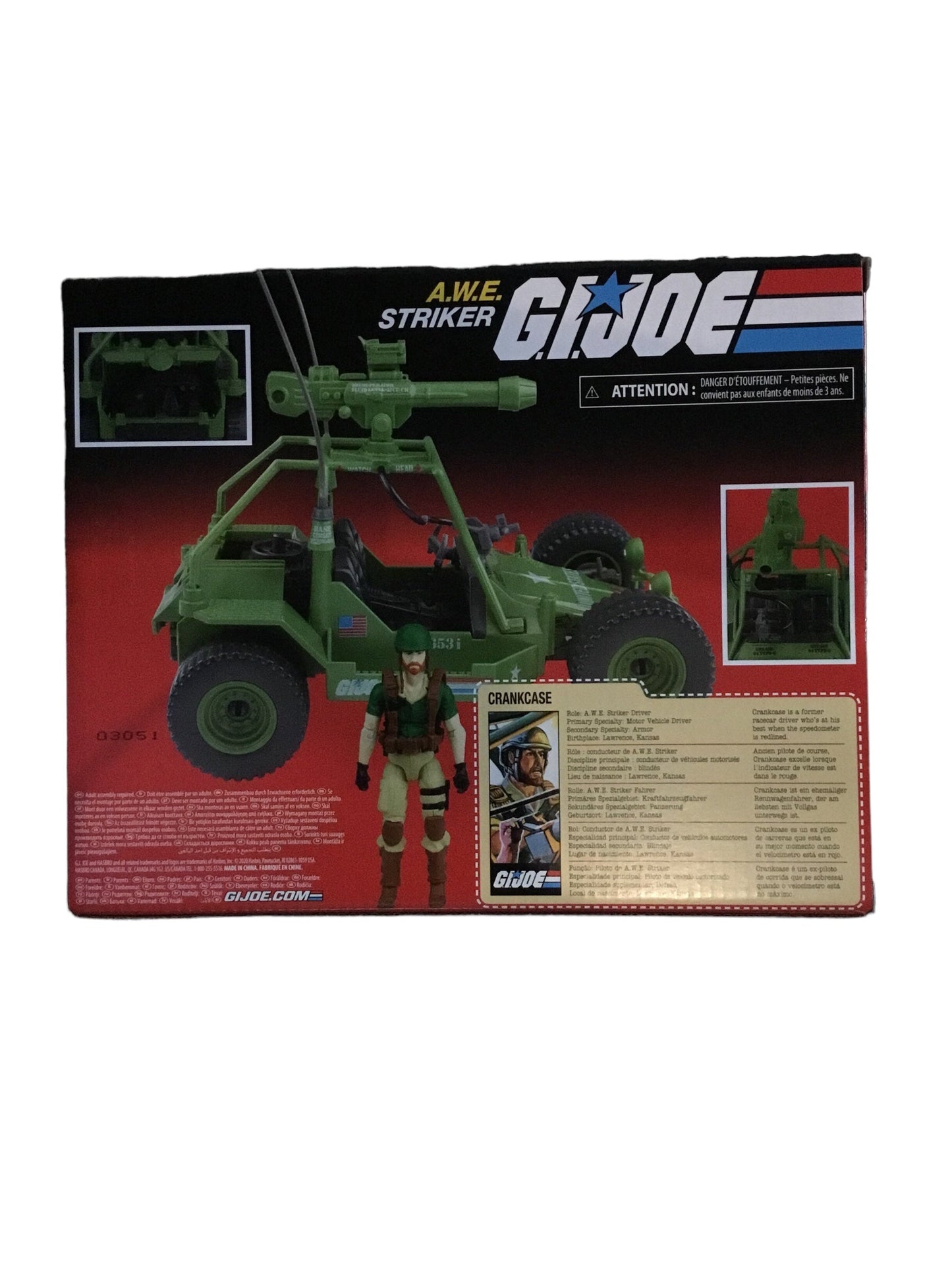 GI Joe A.W.E Striker W/ Crankcase