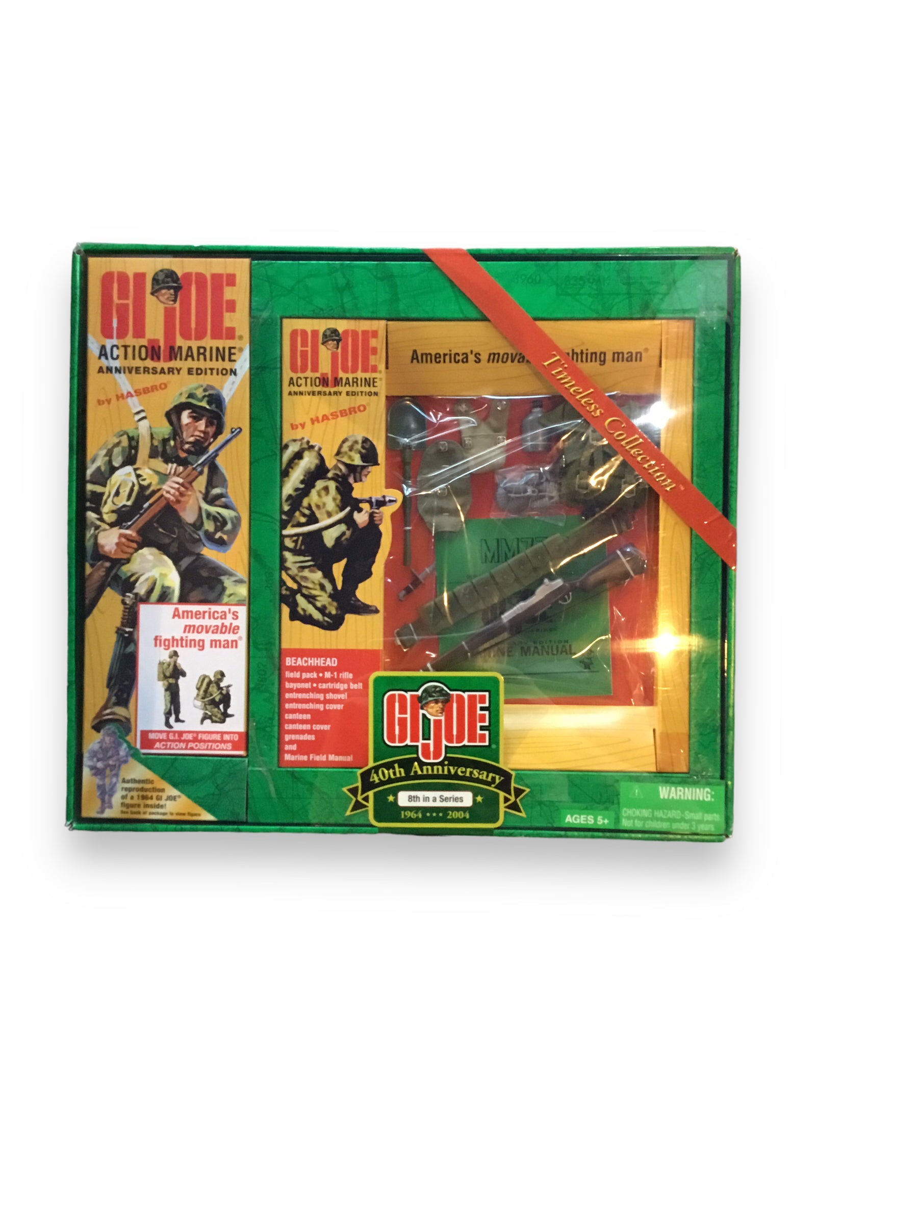 GI Joe 40th Anniversary - 8th in a Series - Action Marine Sealed