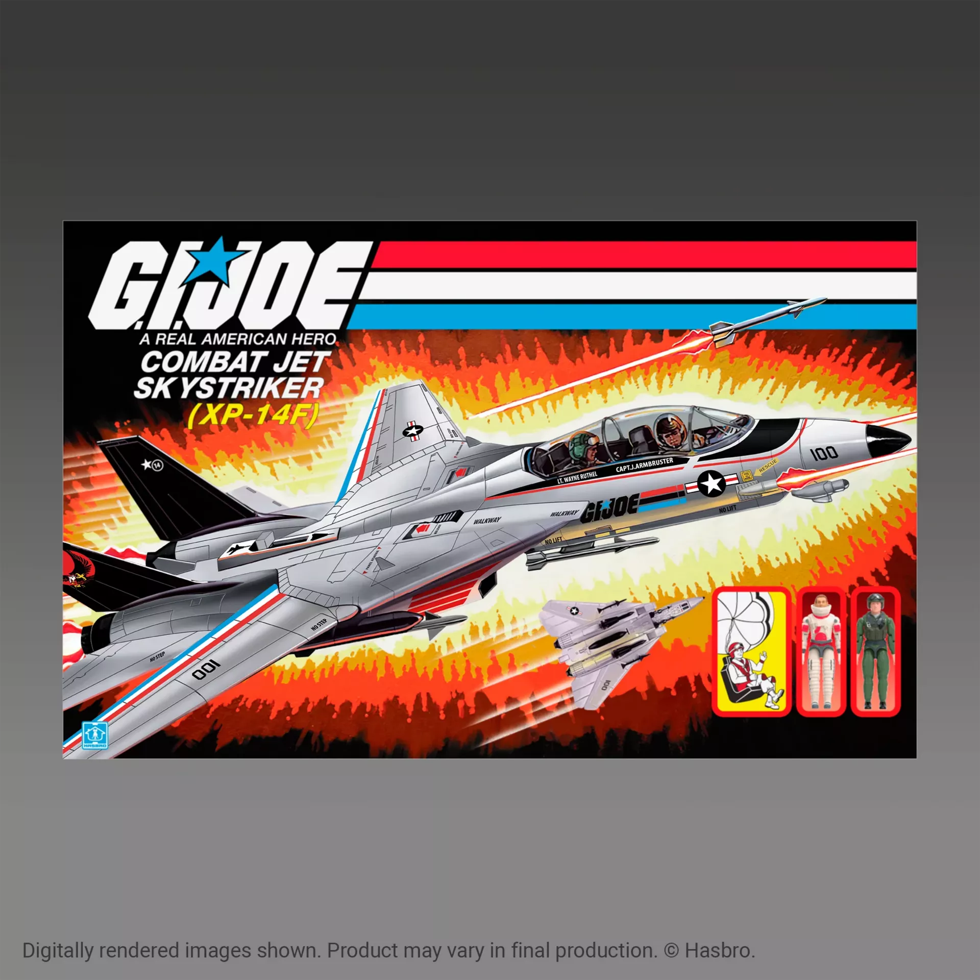 GI Joe HasLab Skystriker – Hasbro Pulse Exclusive Jet (Sealed in Shipping Box)