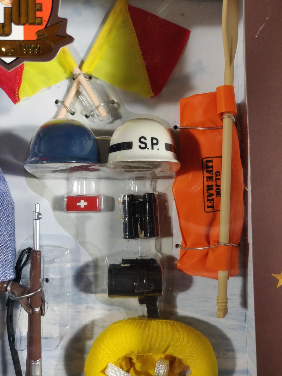 GI Joe Timeless Collection II - Action Sailor (Black) 12" 1999 New Sealed Hasbro