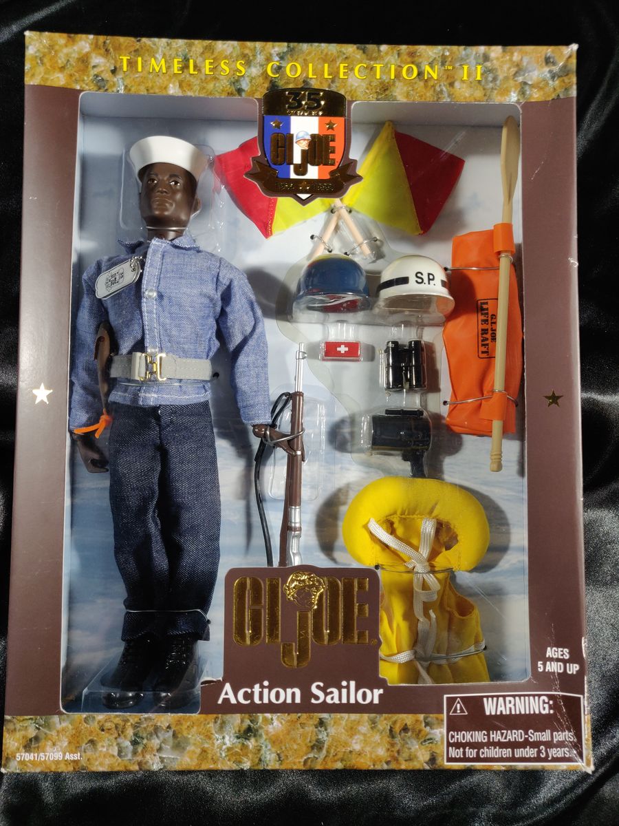 GI Joe Timeless Collection II - Action Sailor (Black) 12