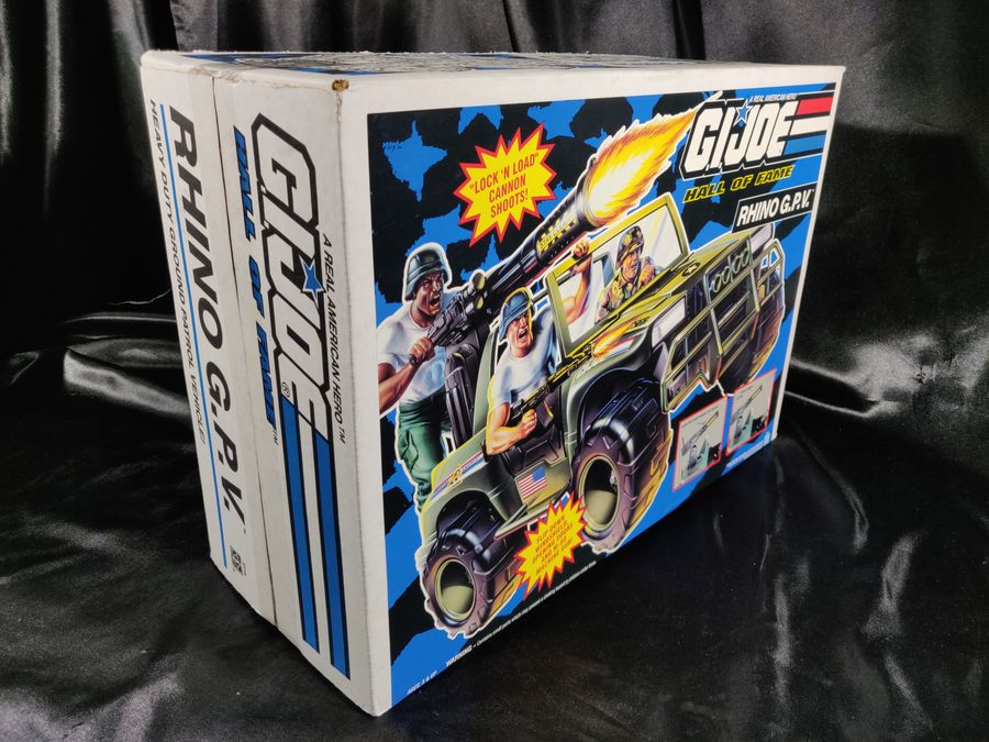 G.I Joe Hall of Fame - Rhino G.P.V Heavy Duty Ground Patrol Vehicle Sealed 1993