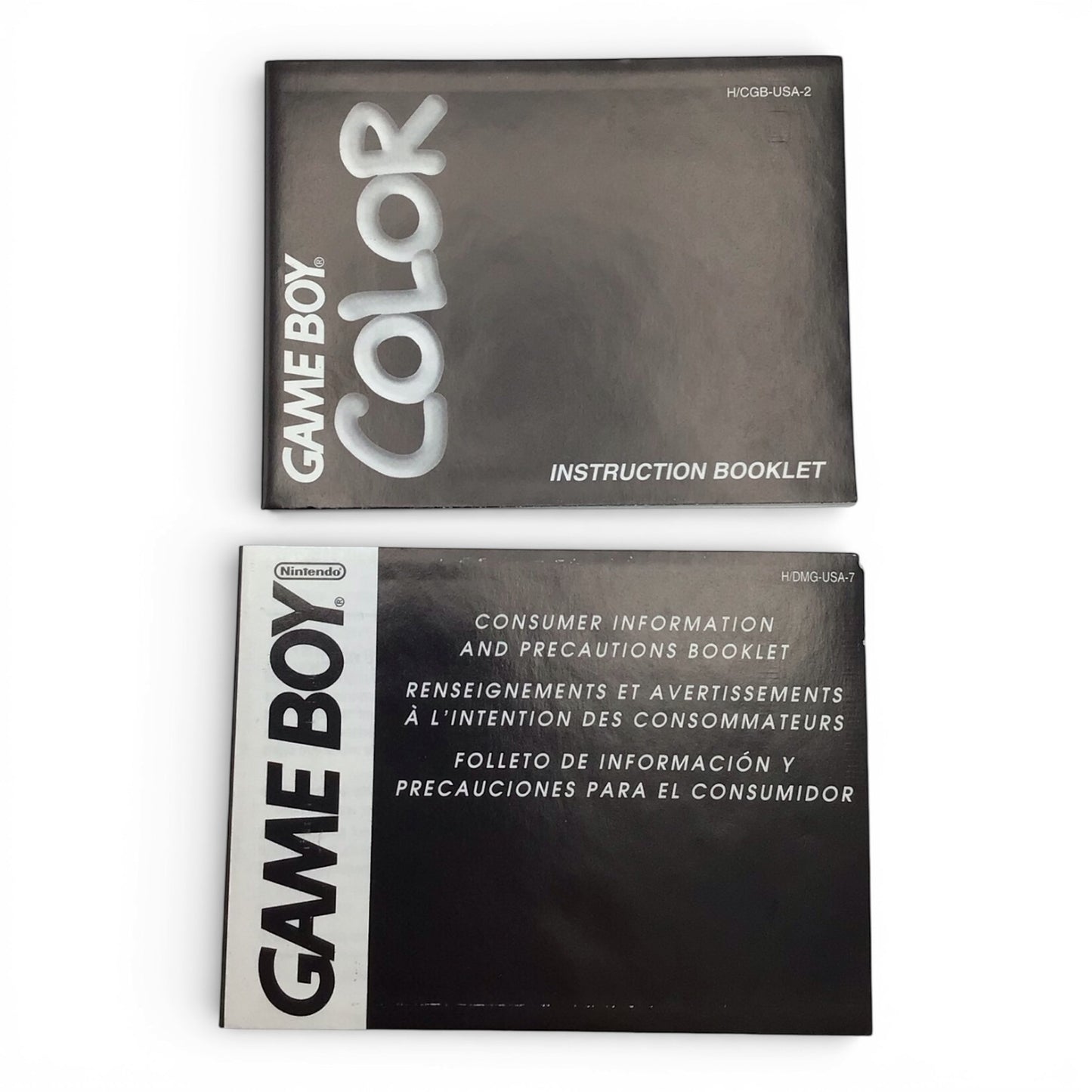 GameBoy Color 1999 Purple - BOX & MANUALS ONLY