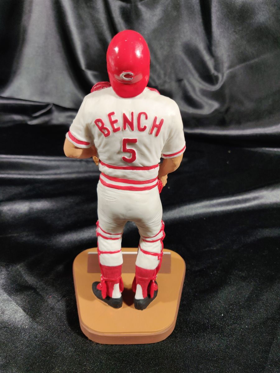 Gartlan Johnny Bench Autographed Cold Cast Baseball Figure #1747/1989 Certified